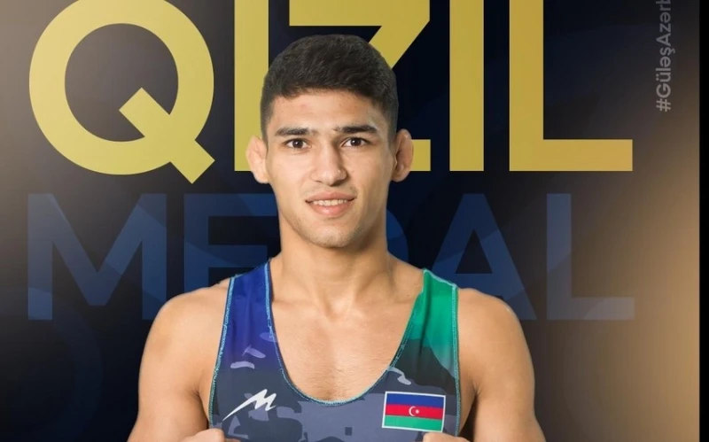 Azerbaijani wrestler wins European Championship