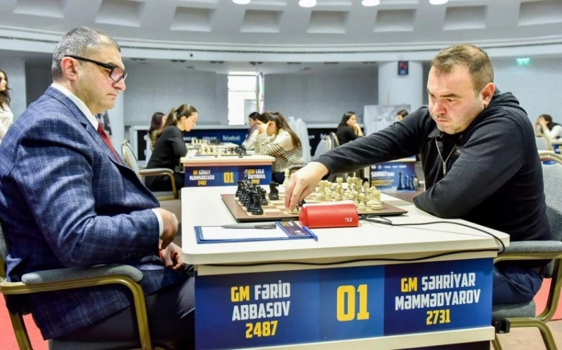 First 1/4 Finalists Determined in Azerbaijan Chess Championship