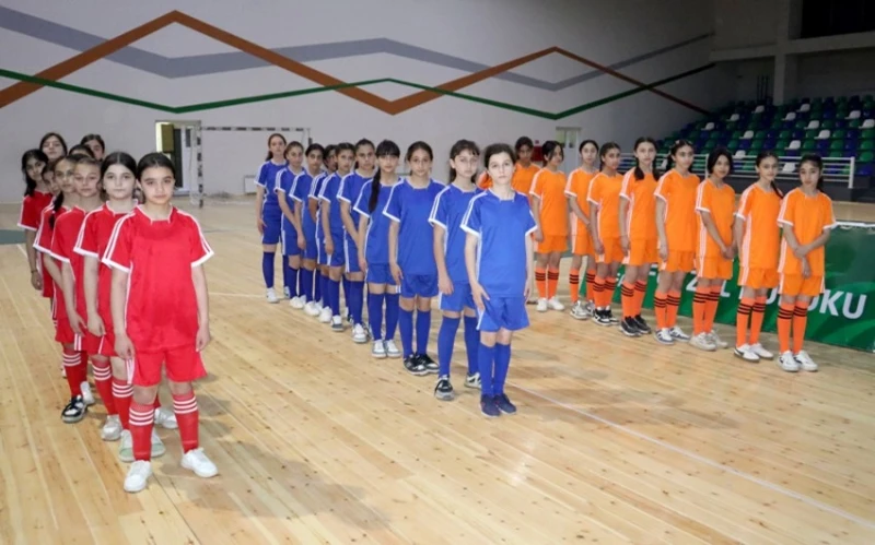 "Girls Futsal Cup" tournament organized in Guba with the support of UEFA