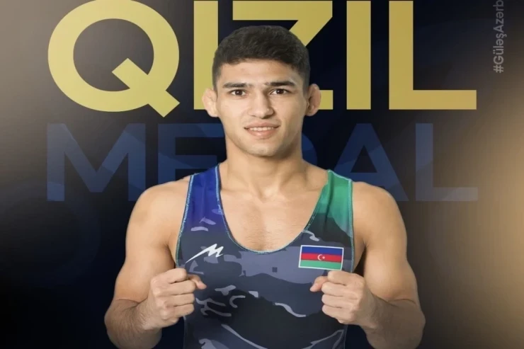 Наш борец завоевал золотую медаль на чемпионате Европы