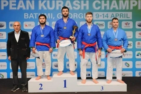 Our national team won 3 medals at the European Championship