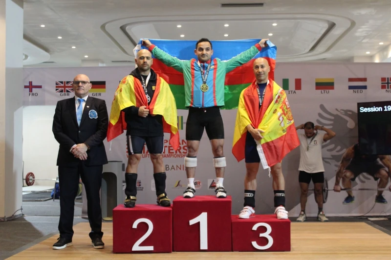 На чемпионате Европы завоеваны 2 золотые, 2 серебряные медали и установлен новый рекорд - ФОТО