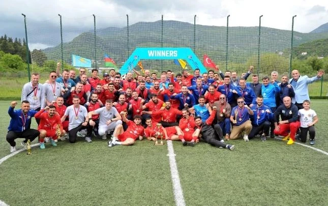 Azerbaycan milli mini futbol takımı uluslararası turnuvada şampiyon oldu