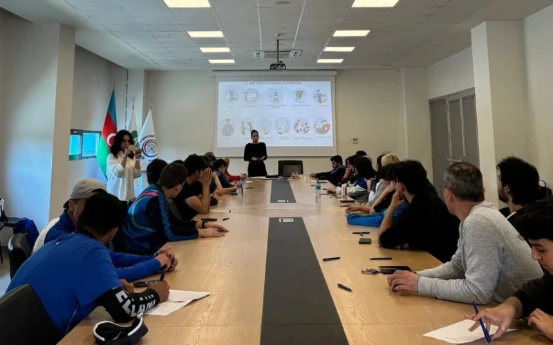 AMADA organized training for members of the Azerbaijan Shooting Federation