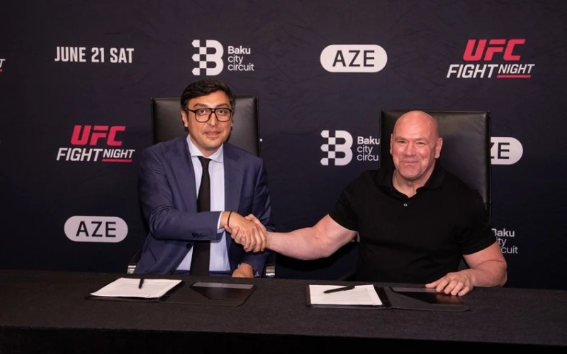 UFC will be held in Azerbaijan for the first time