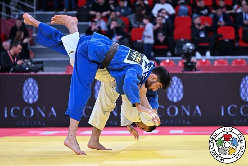 Azerbaijani judokas at the European Cup