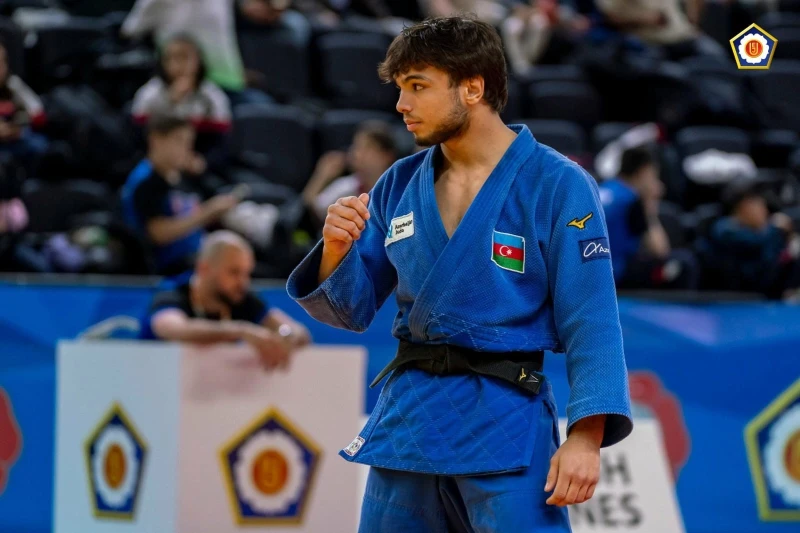 Azərbaycan cüdoçuları 1 qızıl, 2 bürünc medal qazanıb - FOTO