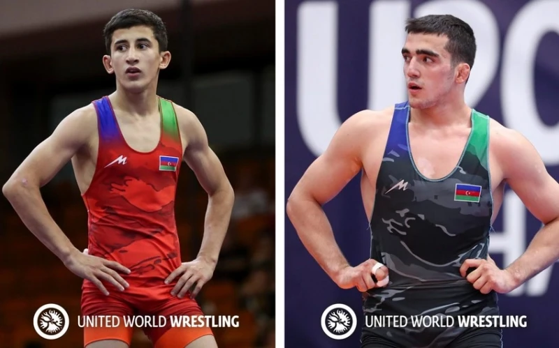 Two Azerbaijani wrestlers win awards at competition in Turkey