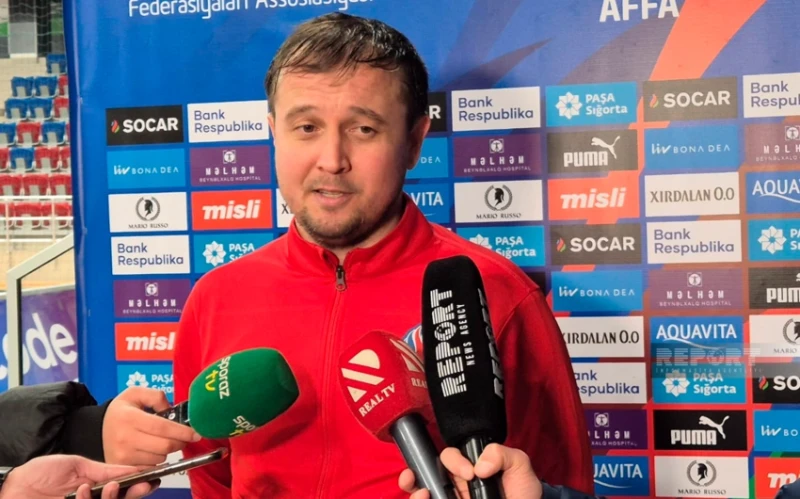 Head coach of Azerbaijani national team: "I consider a draw a very bad result"