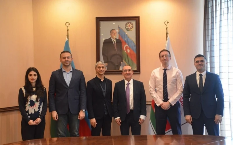 Meeting held at the National Olympic Committee with a professor from the University of Hertfordshire, England