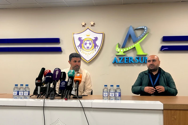 Azer Bagirov: "I think you agree, we watched a strong "Kapaz" in the first half"