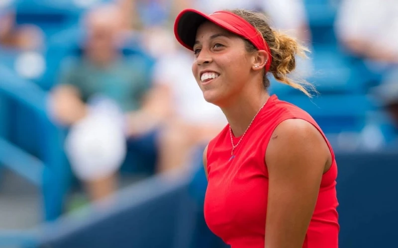American tennis player wins first "Grand Slam" tournament