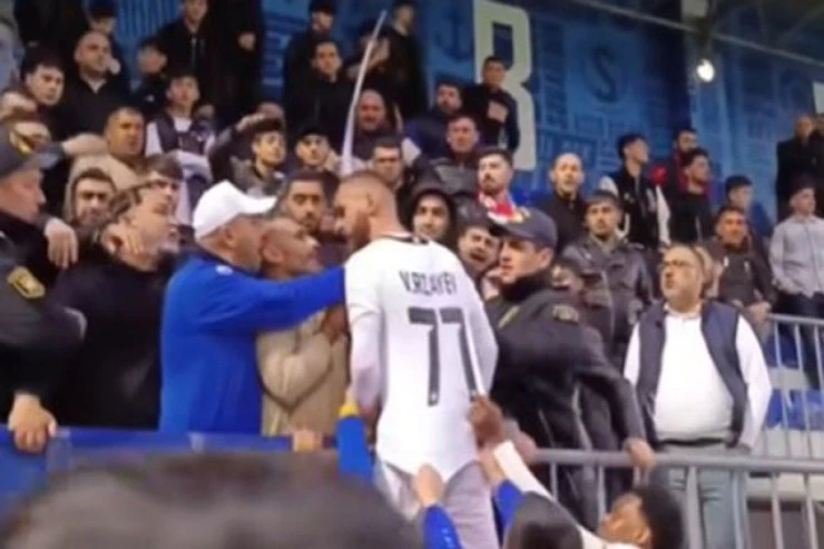 AFFA punishes footballer who wanted to beat a fan