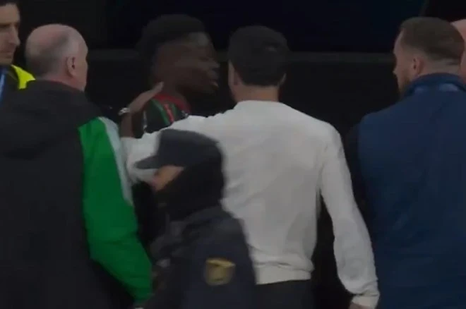 Chaos in the "Real Madrid" - "Arsenal" match