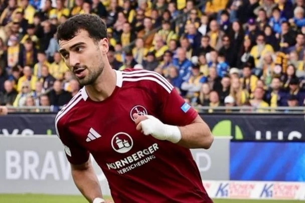 Mahir Emreli bids farewell to "Nuremberg" with a hat-trick