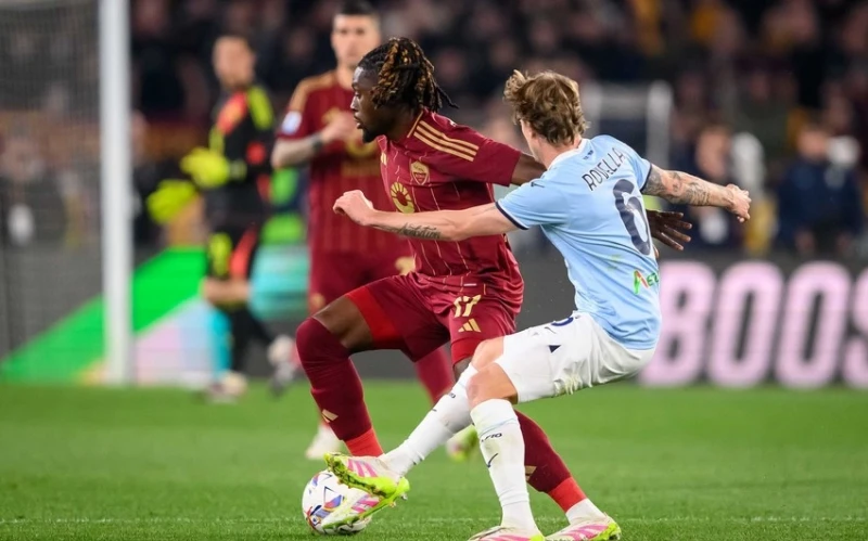 Serie A: A draw was recorded in the Rome derby