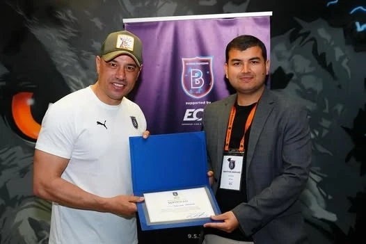 Gabala's head coach received a diploma