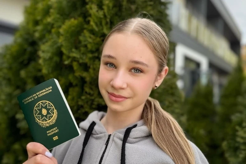 Veronika Zhilina reportedly received an Azerbaijani passport - PHOTO