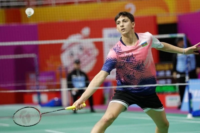 First in the history of Azerbaijani badminton