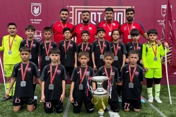 "Sabah" football club player named best player in tournament held in Russia