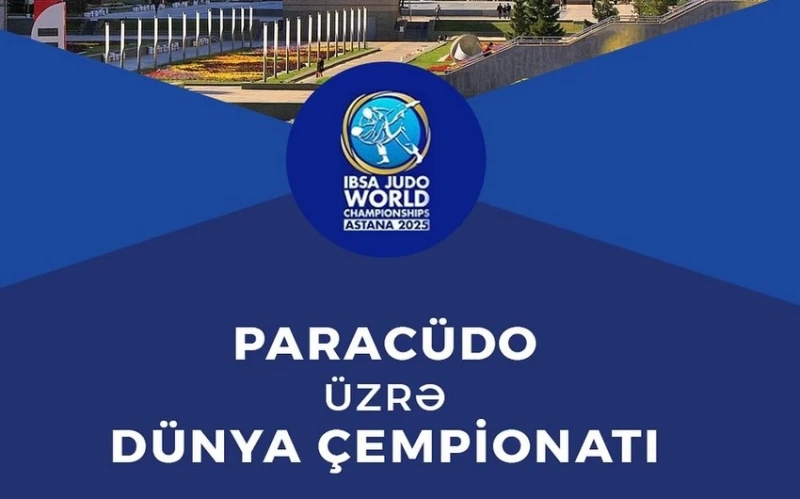 Azerbaijani para-judo athletes participate in the World Championship