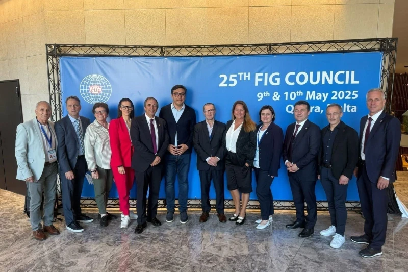 Farid Gayibov attends FIG Executive Committee meeting in Malta