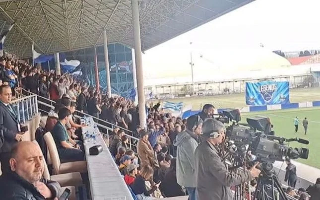 Bakü'de oynanan ikinci lig maçını binlerce taraftar izledi, gol olmadı - Güncellendi