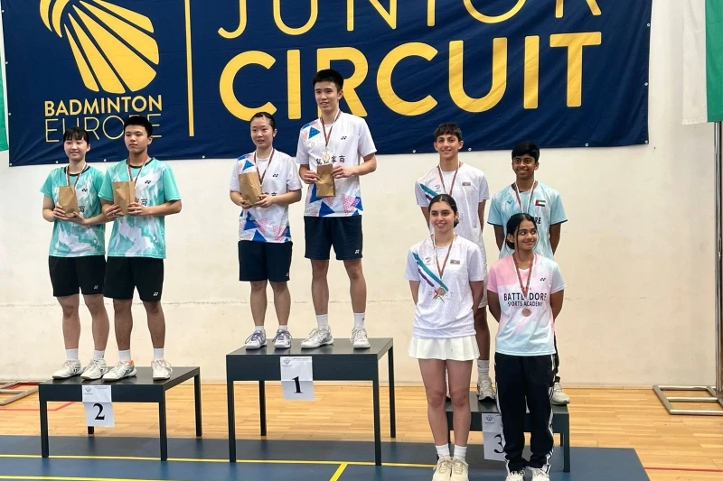 Our badminton players won medals at the international tournament - PHOTO