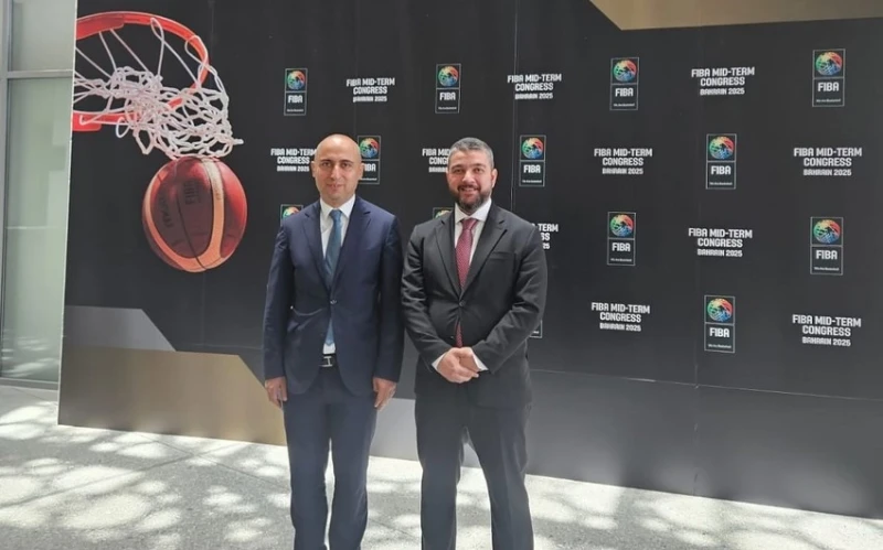 Emin Amrullayev Attends FIBA Congress in Bahrain
