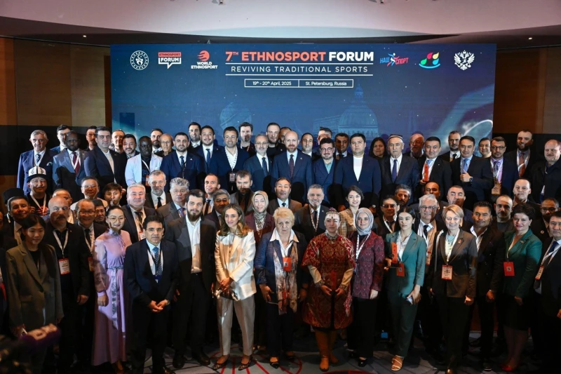 Elnur Mammadov, Dünya Etnospor Konfederasyonu Uluslararası Forumuna Katıldı - FOTO