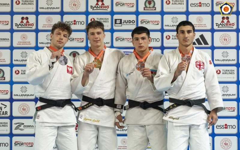 Azerbaycan Judo Takımı, İstanbul'daki Avrupa Kupası'nı 7 Madalya ile Tamamladı
