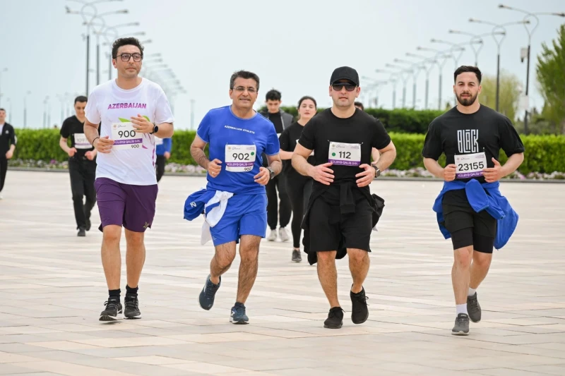 Minister of Youth and Sports also participated in the race for the fourth time