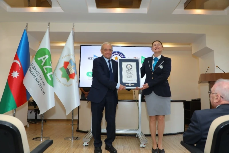 "Chess Club" program entered the "Guinness Book of Records" - PHOTO