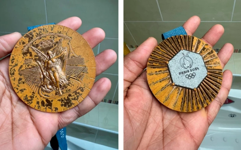 Paris-2024: More than 100 athletes return medals due to poor quality