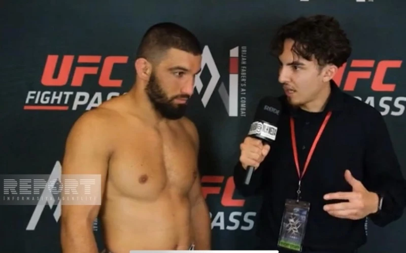 Azerbaycanlı MMA dövüşçüsü ABD'de düzenlenen "Urijah Faber's A1 Combat 27" yarışmasında galip geldi