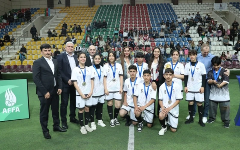Sports competition organized among children's home teams with the initiative of Leyla Aliyeva and Arzu Aliyeva