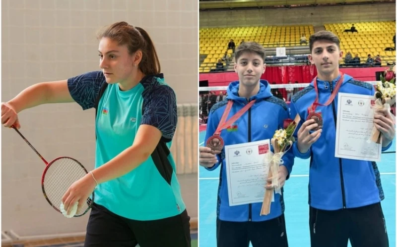 Two Azerbaijani badminton players ranked in the world's top 100 for the first time