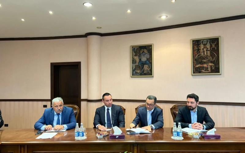 Meeting with representatives of international organizations held at NOC to promote the Deaflympics Movement