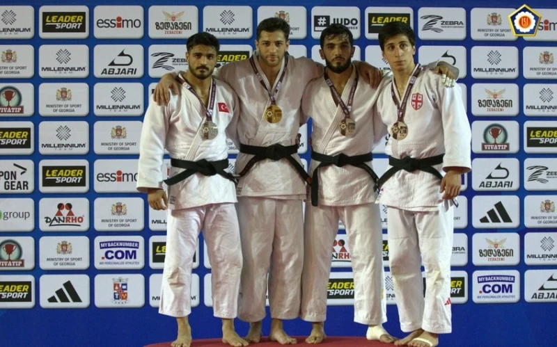Azerbaijani judokas won 3 medals on the first day of the European Cup held in Georgia