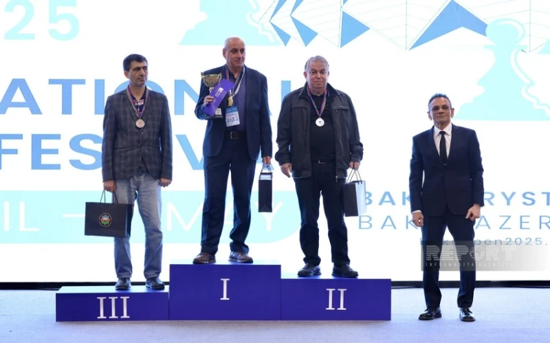 Награждены победители Международного шахматного фестиваля "Baku Open-2025"