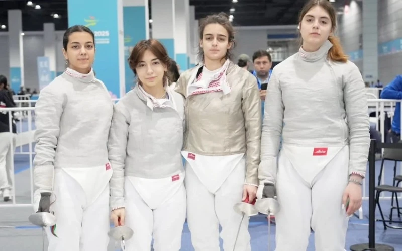 Azerbaijan's fencing team finishes competition at World Championship