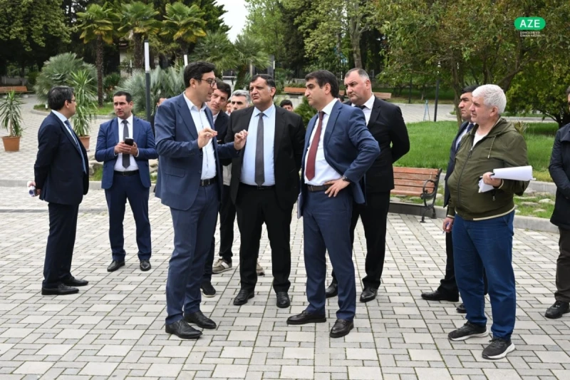 Minister inspects the arenas where the III CIS Games will be held