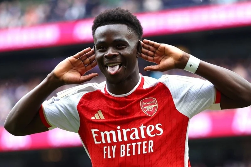 Saka: "I'm sure we'll win the Champions League"
