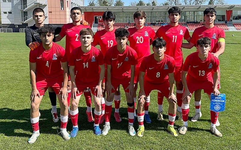 Azerbaijan national team lost to Estonia in UEFA Development Tournament