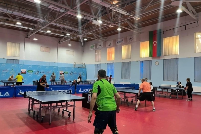 Azerbaijan Championship among Veteran Table Tennis Players Kicks Off