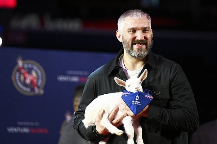Goat gifted to record-breaking athlete