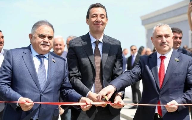 Photos from the opening of the new pitch at the "Turan Tovuz" training base