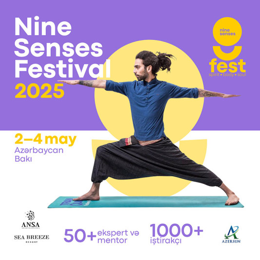 With the support of Azersun Holding, "Nine Senses Fest 2025" will take place in Baku