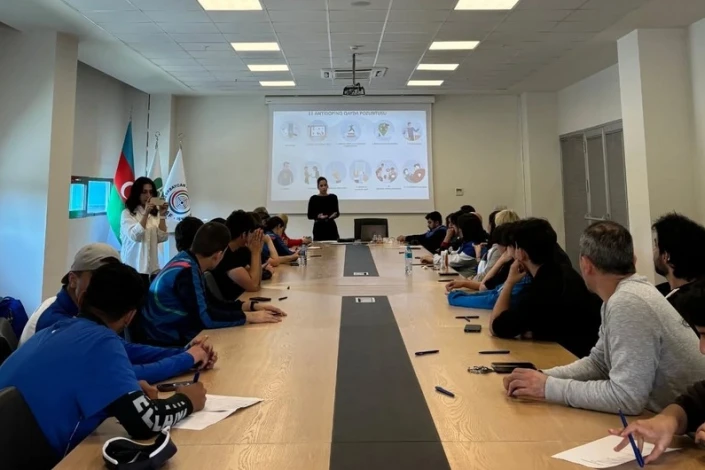 AMADA organized training for members of the Azerbaijan Shooting Federation