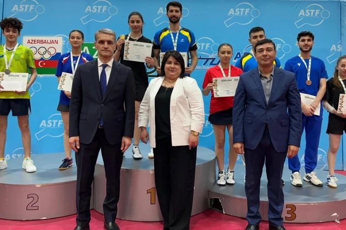 Winners of the Azerbaijan Table Tennis Championship Determined